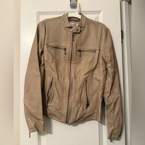 Faux Leather Bress Barn Jacket